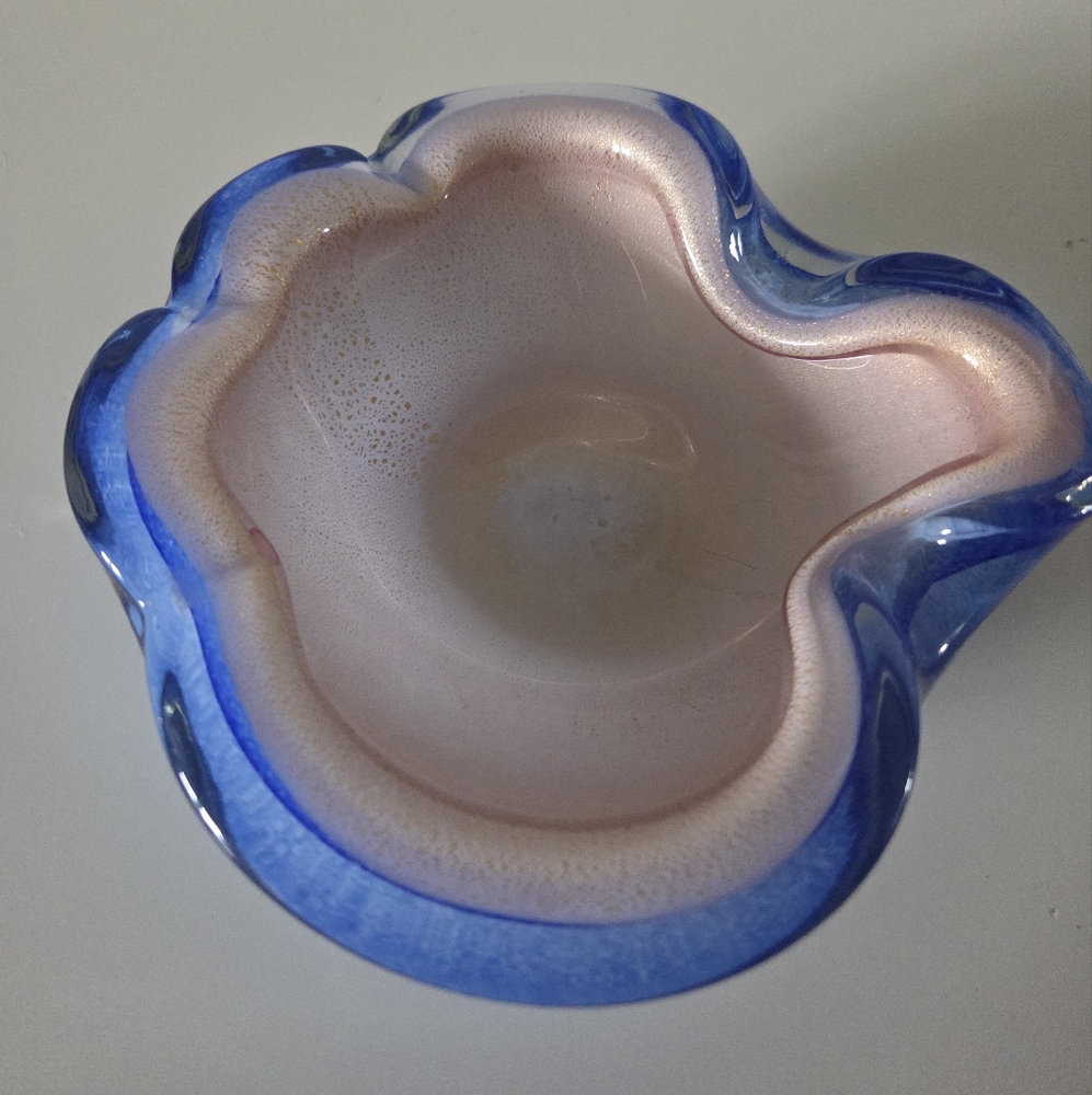 Murano Mid Century Trinket Dish